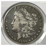 1896-O Morgan Silver $1 Very Fine VF