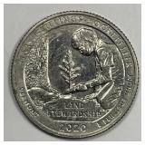 2020-W Marsh Billings Washington Quarter AU