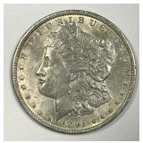 1891 Morgan Silver $1 About Uncirculated AU