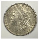 1882 Morgan Silver $1 About Uncirculated AU