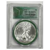 2014 Silver American Eagle PCGS MS70