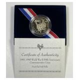 1991-1995 World War Two 50th Proof Commem Half