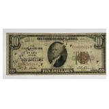 1929 $10 Atlanta Federal Reserve National Note