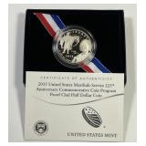 2015 US Marshals Proof Commem Half