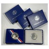 Five 1986 Statue Of Liberty Commem Halves