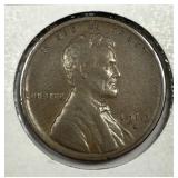 1910-S Lincoln Wheat Cent Extra Fine XF