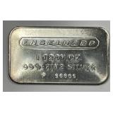 Vintage Engelhard Landscape Silver 1 oz Bar