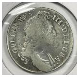 GREAT BRITAIN: 1696 Silver Shilling William III