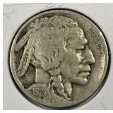 1924-D Buffalo Nickel Pair Fine F