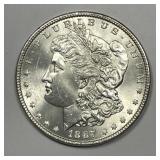 1887 Morgan Silver $1 Brilliant Uncirculated BU
