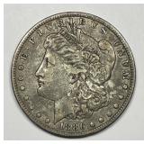 1886-O Morgan Silver $1 Very Fine VF