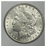 1889 Morgan Silver $1 About Uncirculated AU