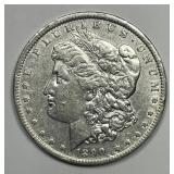 1890-O Morgan Silver $1 Extra Fine XF+