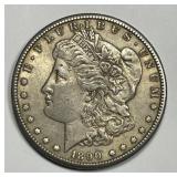 1890-S Morgan Silver $1 Sharp Extra Fine XF+
