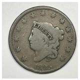1825 Coronet Head Large Cent Good