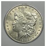 1896 Morgan Silver $1 Uncirculated UNC details