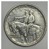 1925 Stone Mountain Commem Silver Half XF