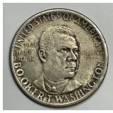 1946 Booker Washington Commem Silver Half XF