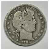 1896-O Barber Silver Half Good G