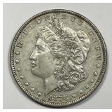1878 Morgan Silver $1 7 TF Rev 