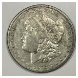 1878-S Morgan Silver $1 Extra Fine XF+