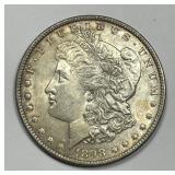 1898 Morgan Silver $1 About Uncirculated CH AU