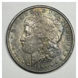 1897-S Morgan Silver $1 About Uncirculated AU