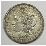 1881 Morgan Silver $1 About Uncirculated AU