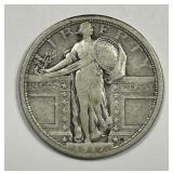 1917-S Standing Liberty Silver Quarter Type 1 VG