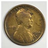 1914-D Lincoln Wheat Cent Good G details