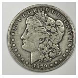 1879-O Morgan Silver $1 Fine F