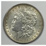 1883 Morgan Silver $1 About Uncirculated AU