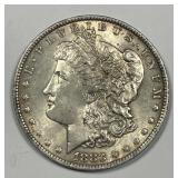 1883-O Morgan Silver $1 About Uncirculated CH AU