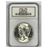 1923 Peace Silver $1 NGC MS64