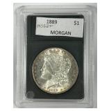 1889 Morgan Silver $1 Brilliant Uncirculated BU