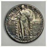 1928 Standing Liberty Silver Quarter XF+/AU