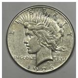 1926-S Peace Silver $1 Extra Fine XF