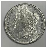 1881-S Morgan Silver $1 About Uncirculated AU