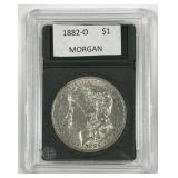 1882-O Morgan Silver $1 Extra Fine XF details