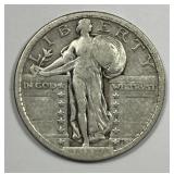 1917 Standing Liberty Silver Quarter Type 2 Fine F
