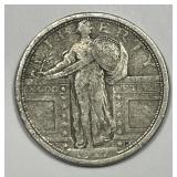 1917 Standing Liberty Quarter Type 1 Very Fine VF+