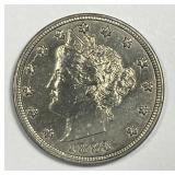1883 Liberty Head Nickel NO CENTS UNC details