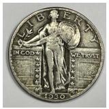 1930 Standing Liberty Silver Quarter Fine F
