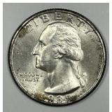 1935 Washington Quarter Brilliant Uncirculated BU