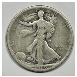 1919-S Walking Liberty Silver Half Good G