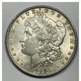 1886 Morgan Silver $1 About Uncirculated CH AU