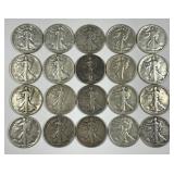 Stupendous Roll of 1938-D Walking Liberty Halves