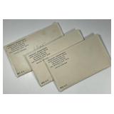 1965 Special Mint Set SMS Trio w/Original Envelpes