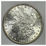 1884 Morgan Silver $1 Brilliant Uncirculated BU