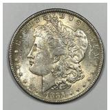 1885-O Morgan Silver $1 About Uncirculated AU
